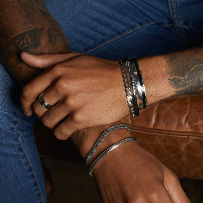 Heavyweight Diamond Cut Curb Chain Bracelet