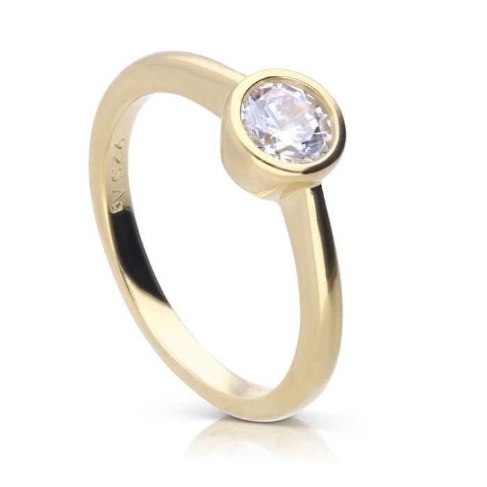 Bezel Carat Ring
