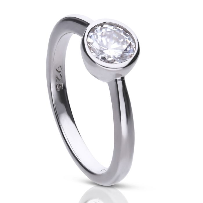Bezel Carat Ring