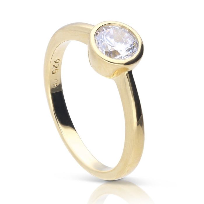 Bezel Carat Ring