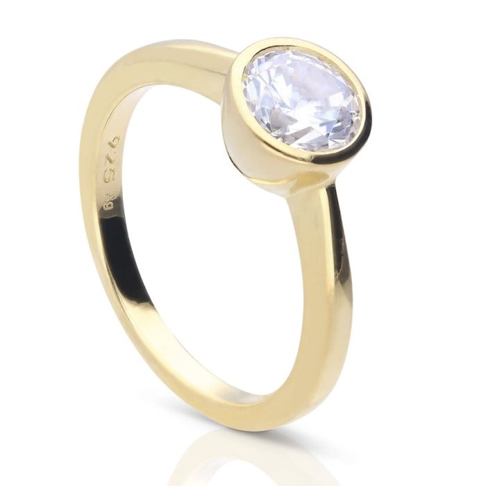 Bezel Carat Ring