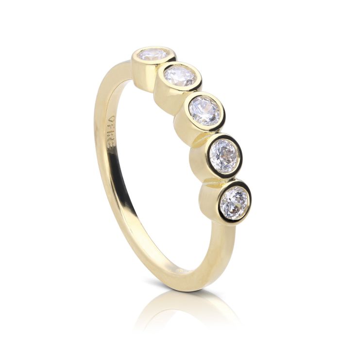Bezel Set Ring