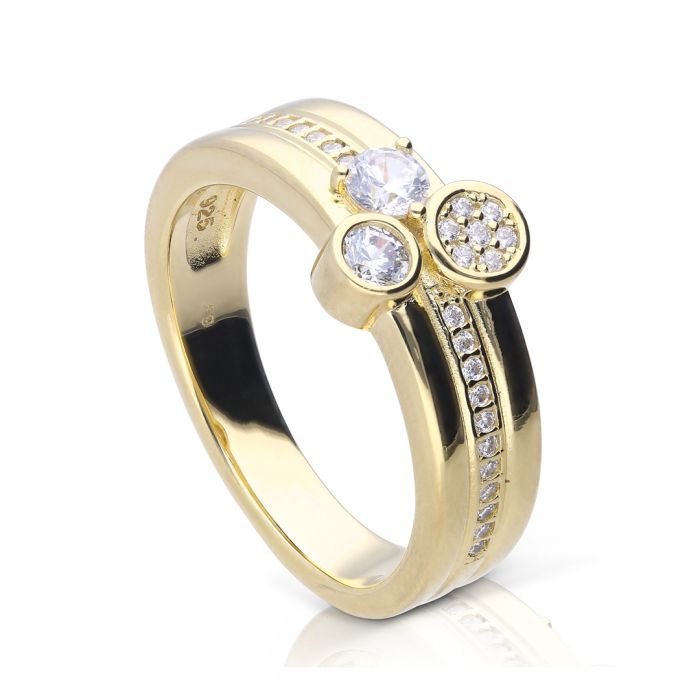 Triple Stacked Band Ring