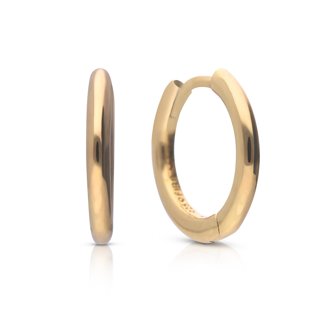 Plain Hoop Earrings