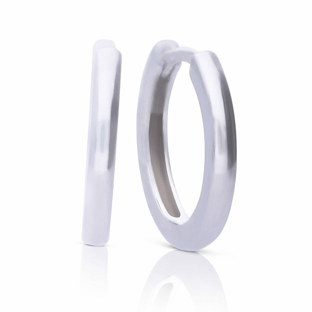 Plain Hoop Earrings