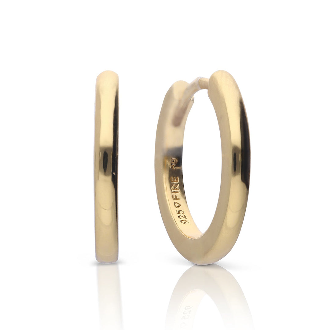 Plain Hoop Earrings