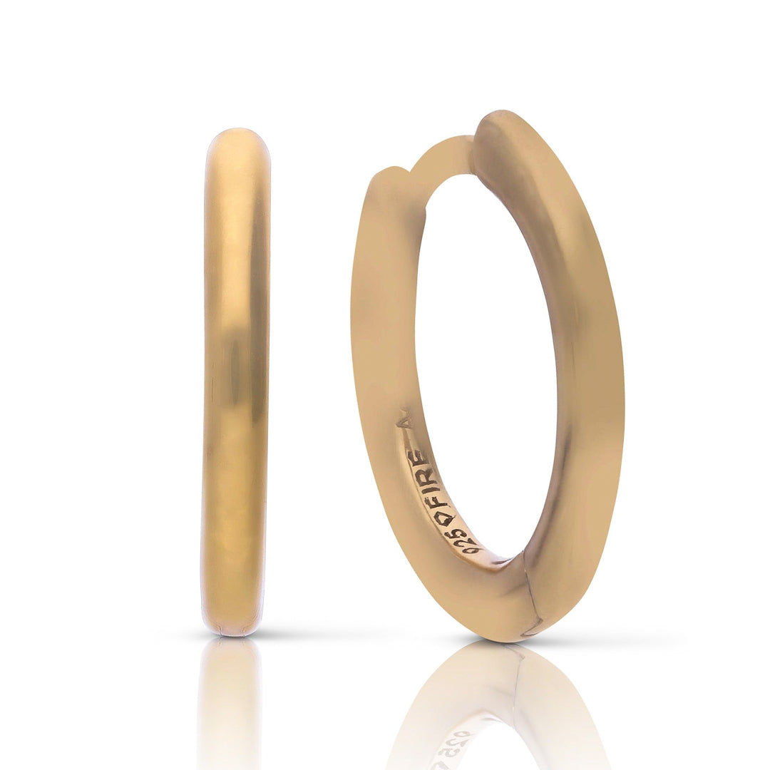 Plain Hoop Earrings