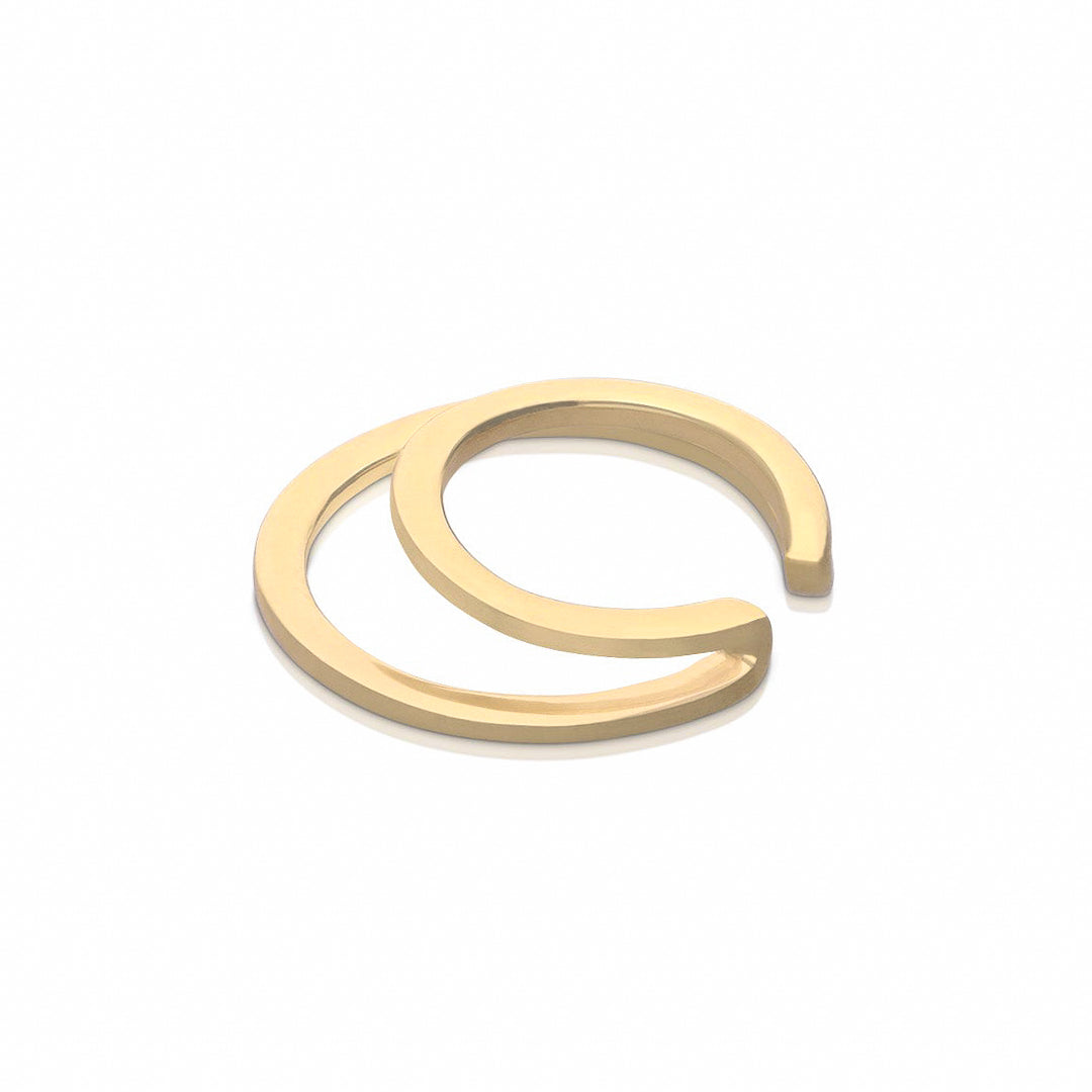 Plain Double Ear Cuff