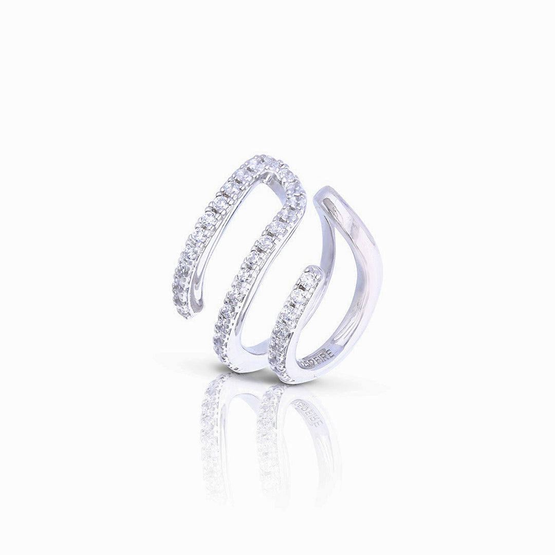 Pave Set Ear Cuff
