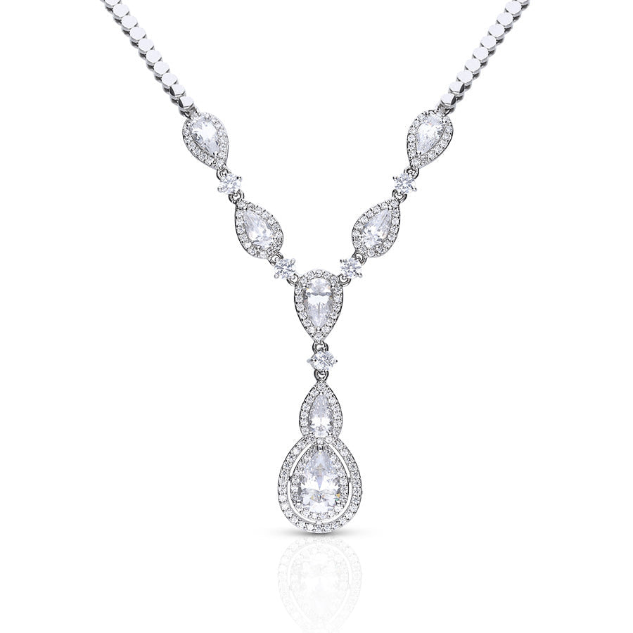 Statement Zirconia Necklace