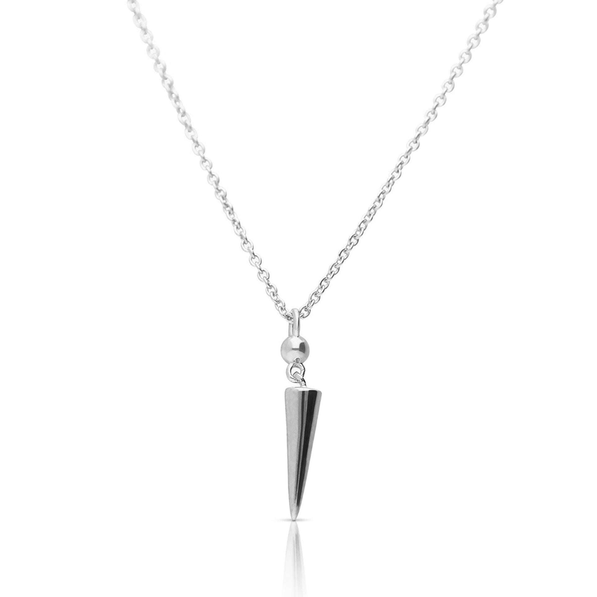 Plain Spiked Necklace