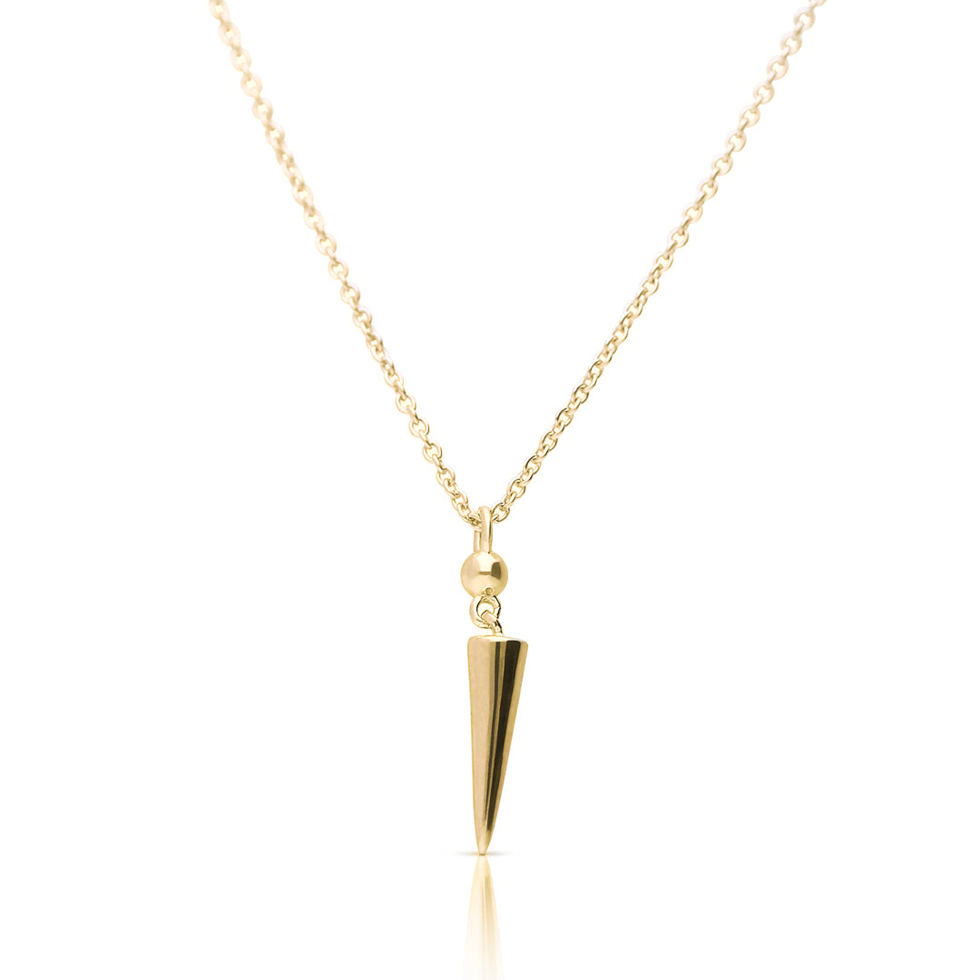 Plain Spiked Necklace