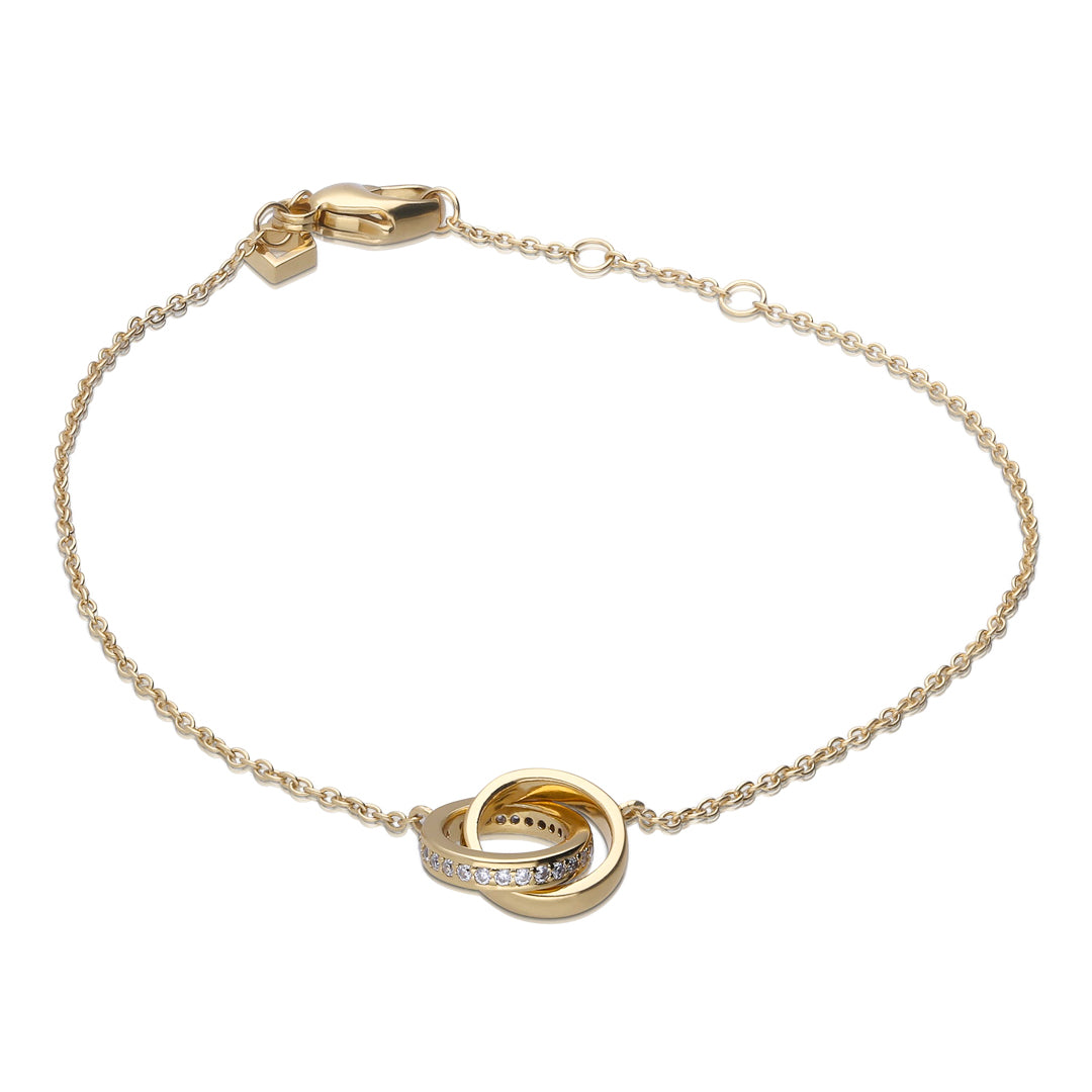 Interlinking Rings Bracelet