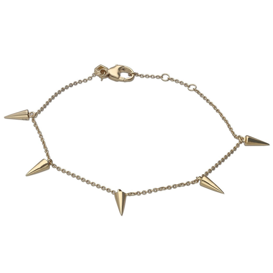 Plain Spiked Bracelet