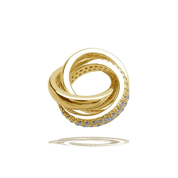 Triple Loop Pendant