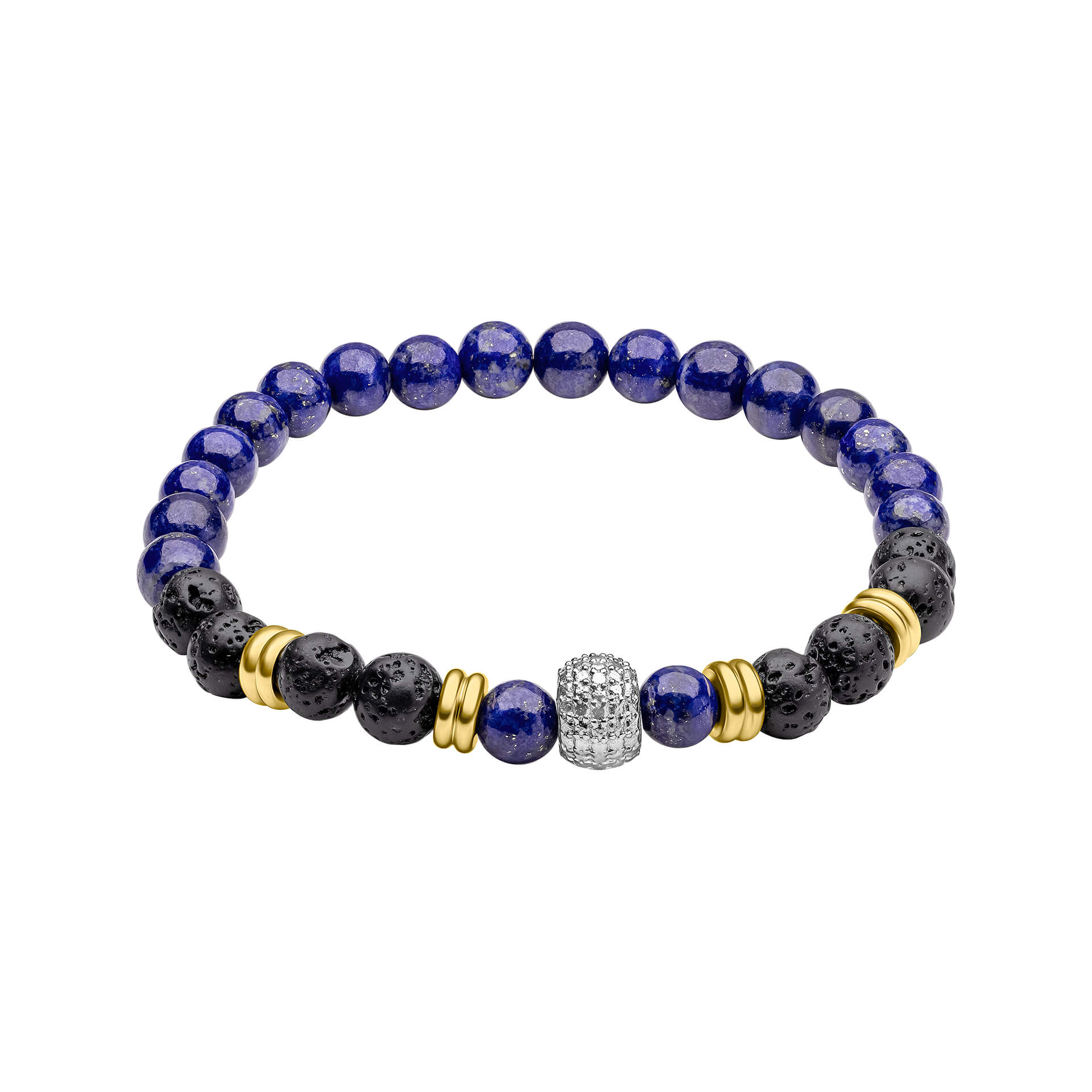 Smaller Fit Lava Bead Bracelet