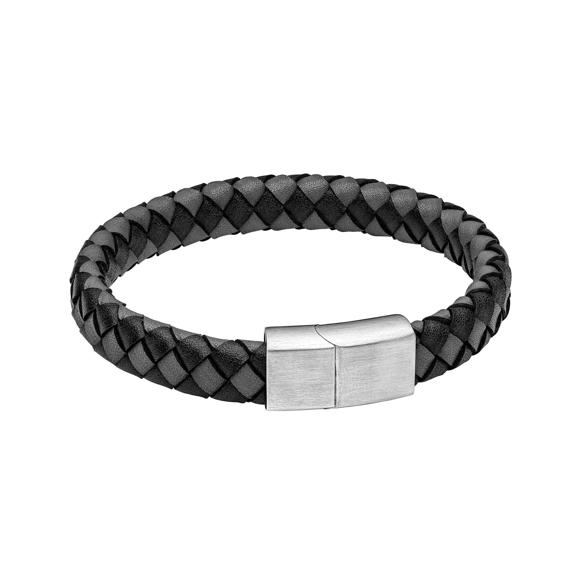 Checkerboard Leather Bracelet