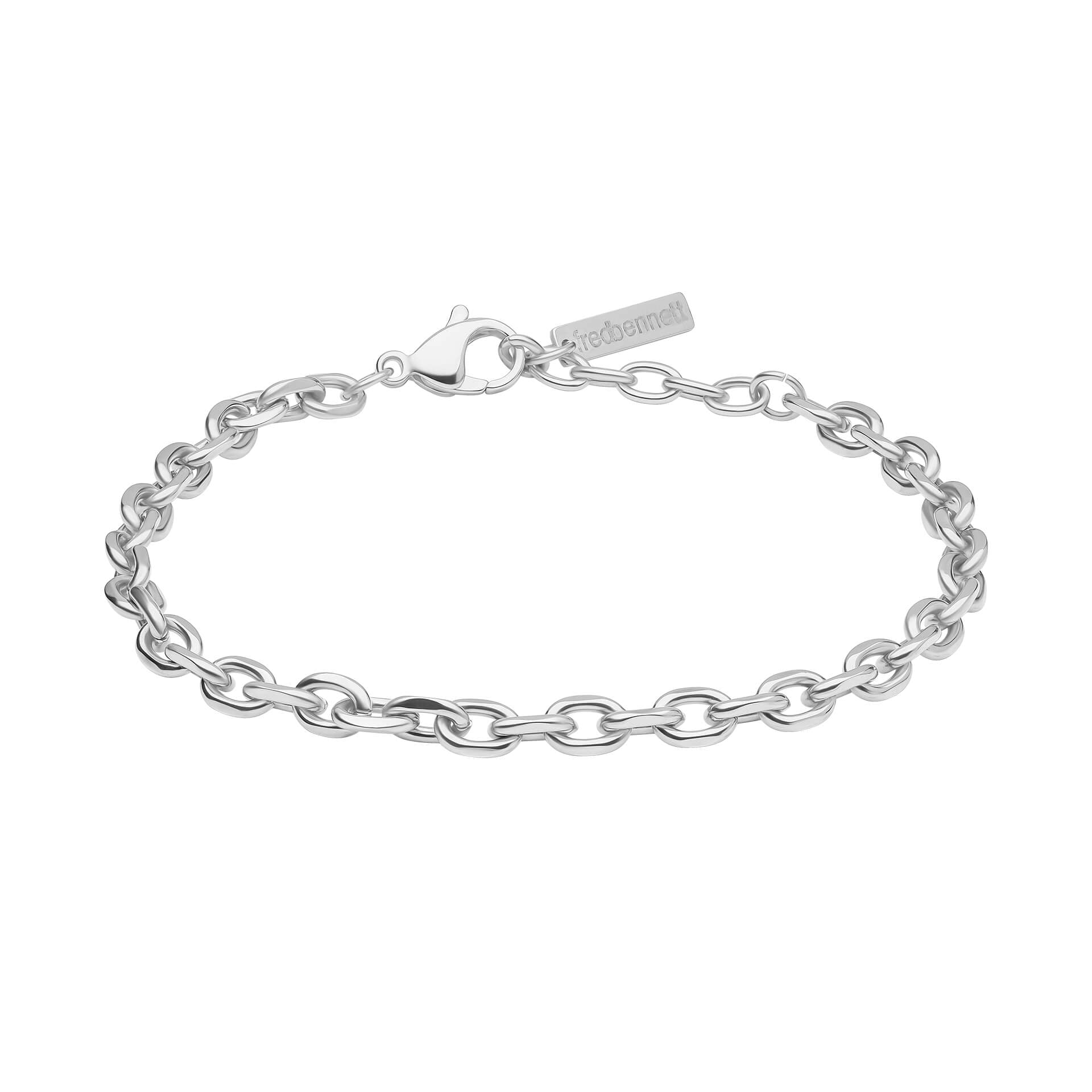 Stainless Steel Cable Link Bracelet