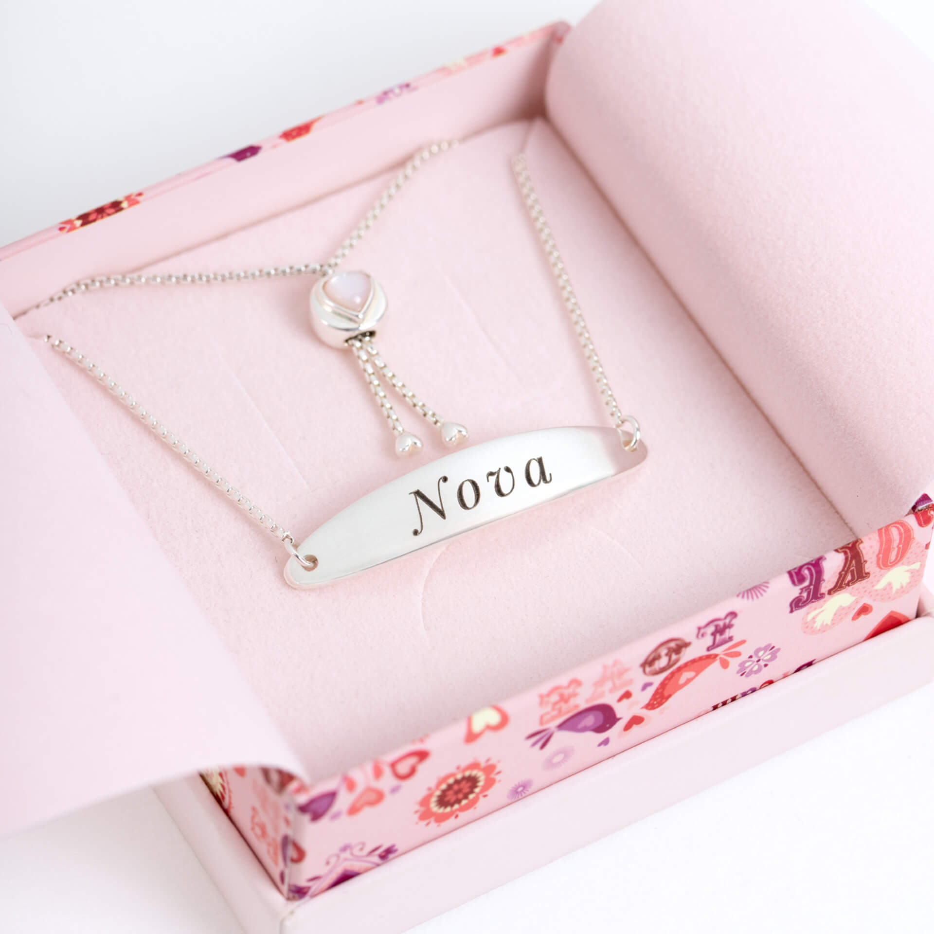 Kids Rosmere Love Heart Toggle Bracelet