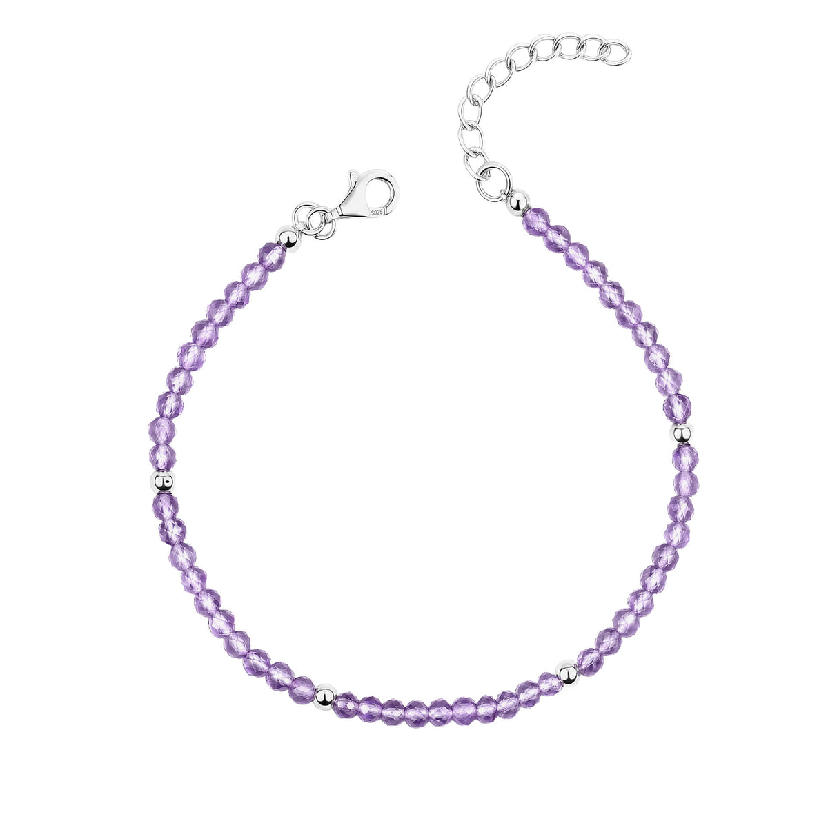 Semi-Precious Beaded Bracelet
