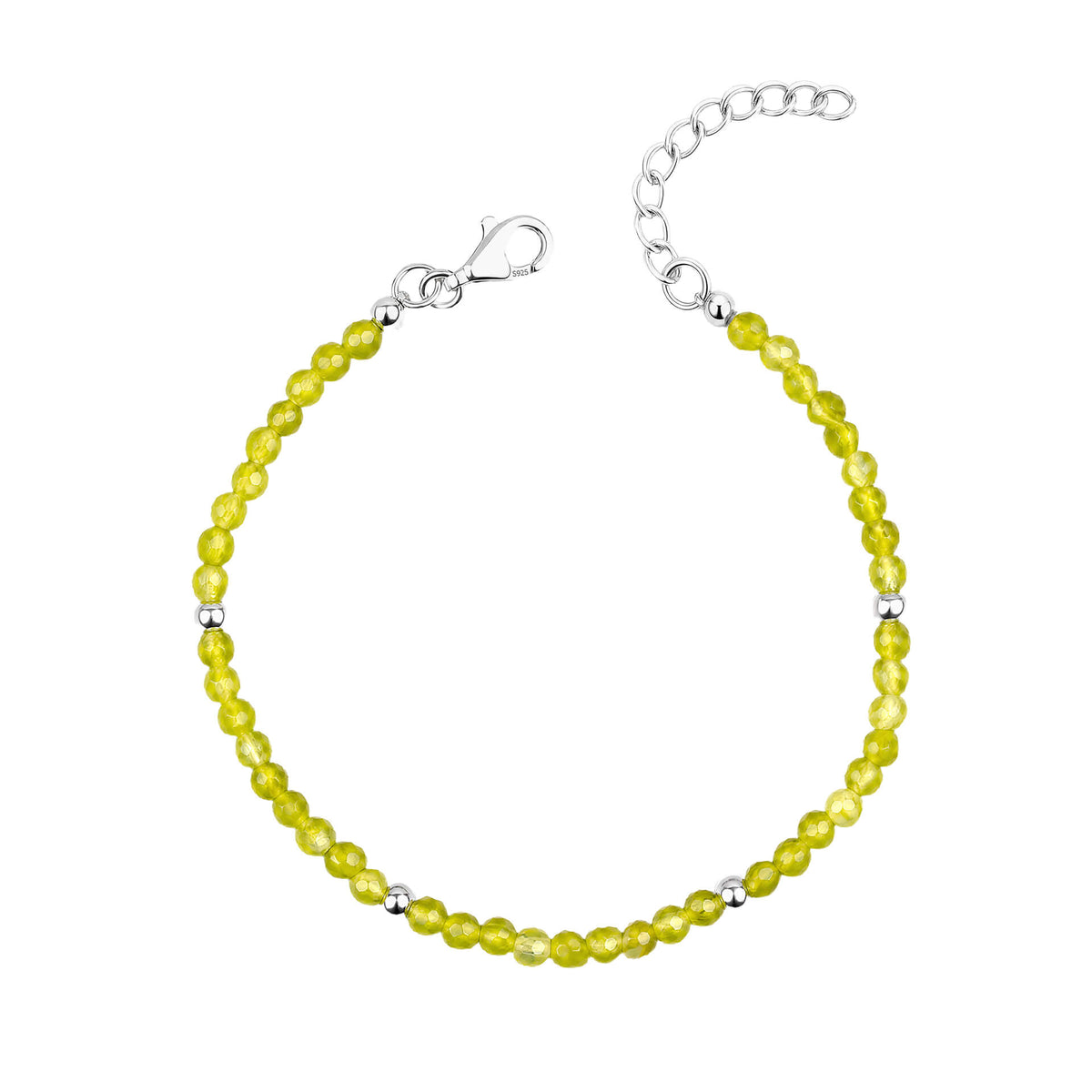 Semi-Precious Beaded Bracelet