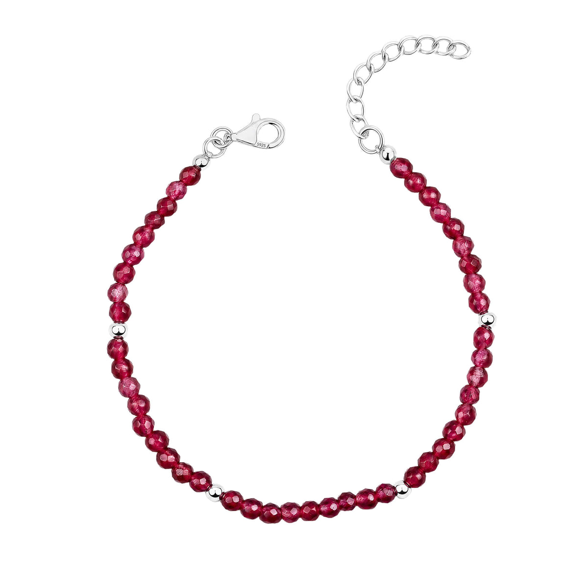 Semi-Precious Beaded Bracelet