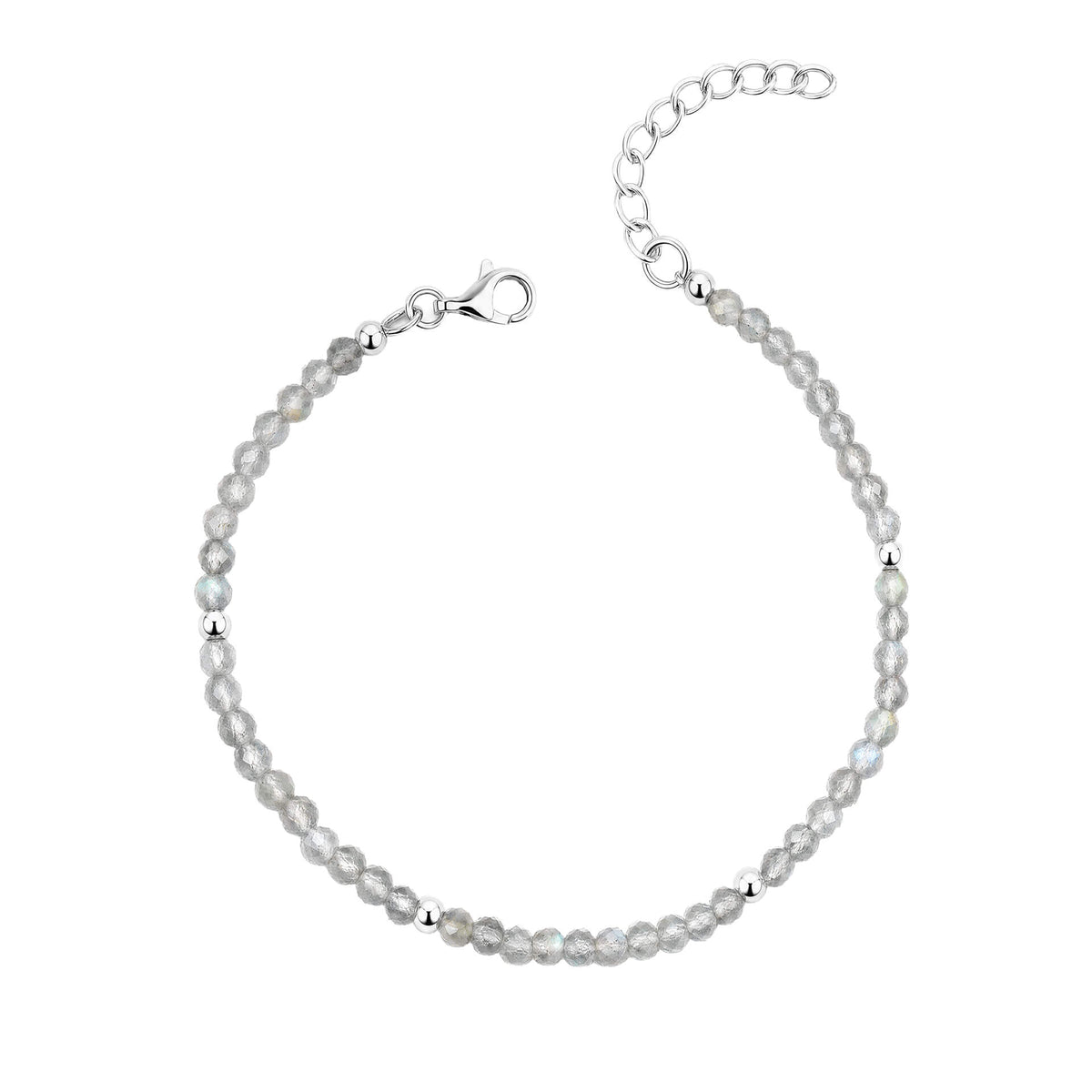 Semi-Precious Beaded Bracelet