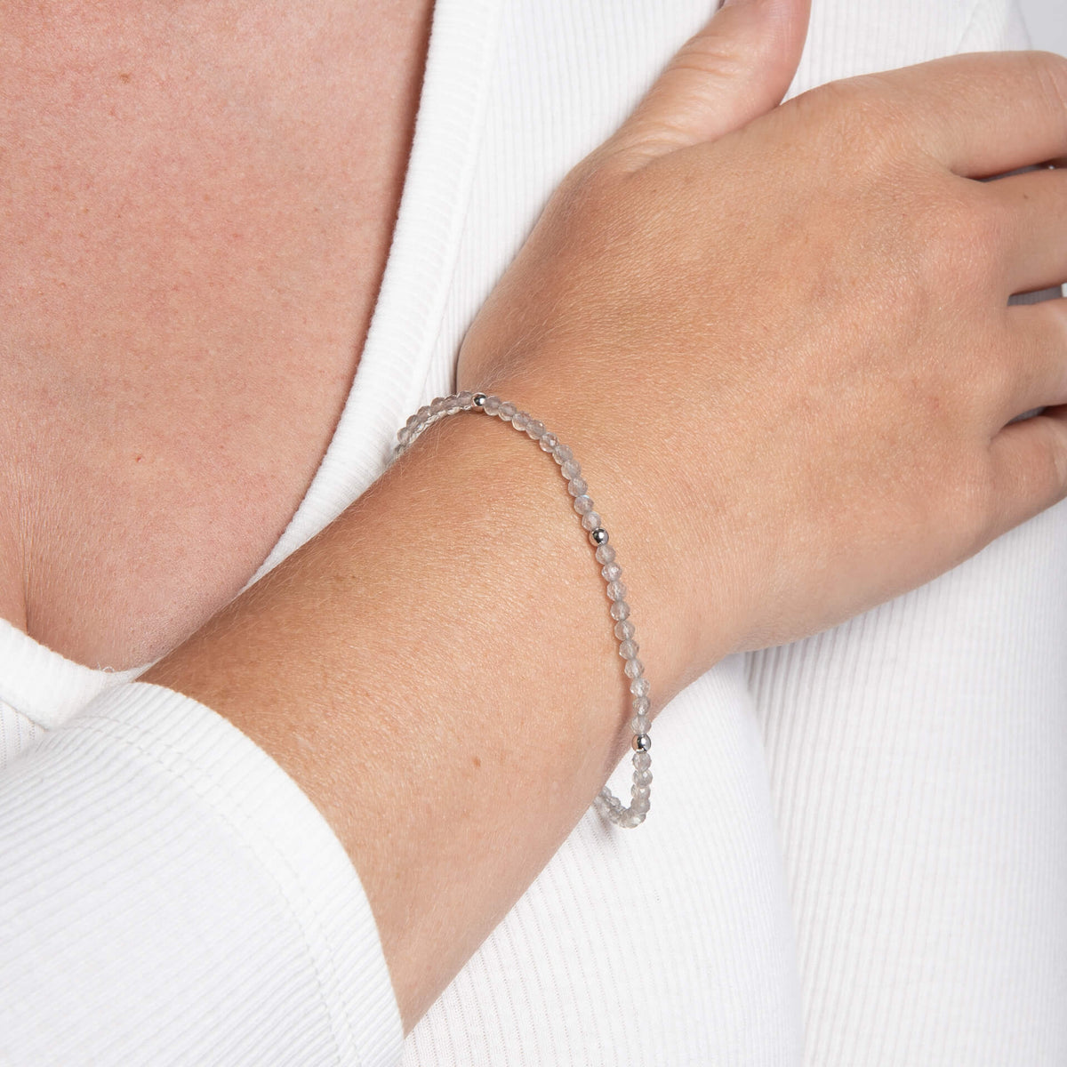 Semi-Precious Beaded Bracelet