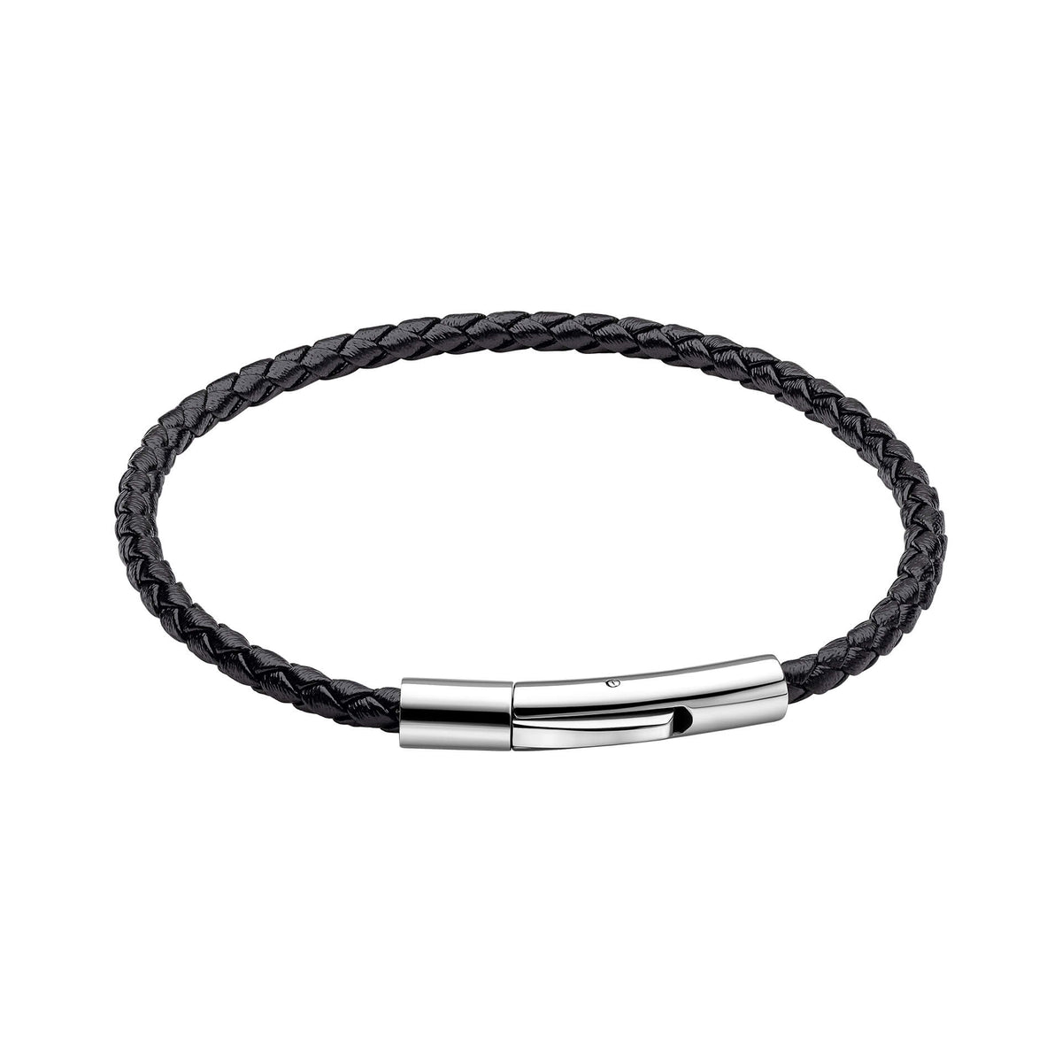 Plain Woven Leather Bracelet