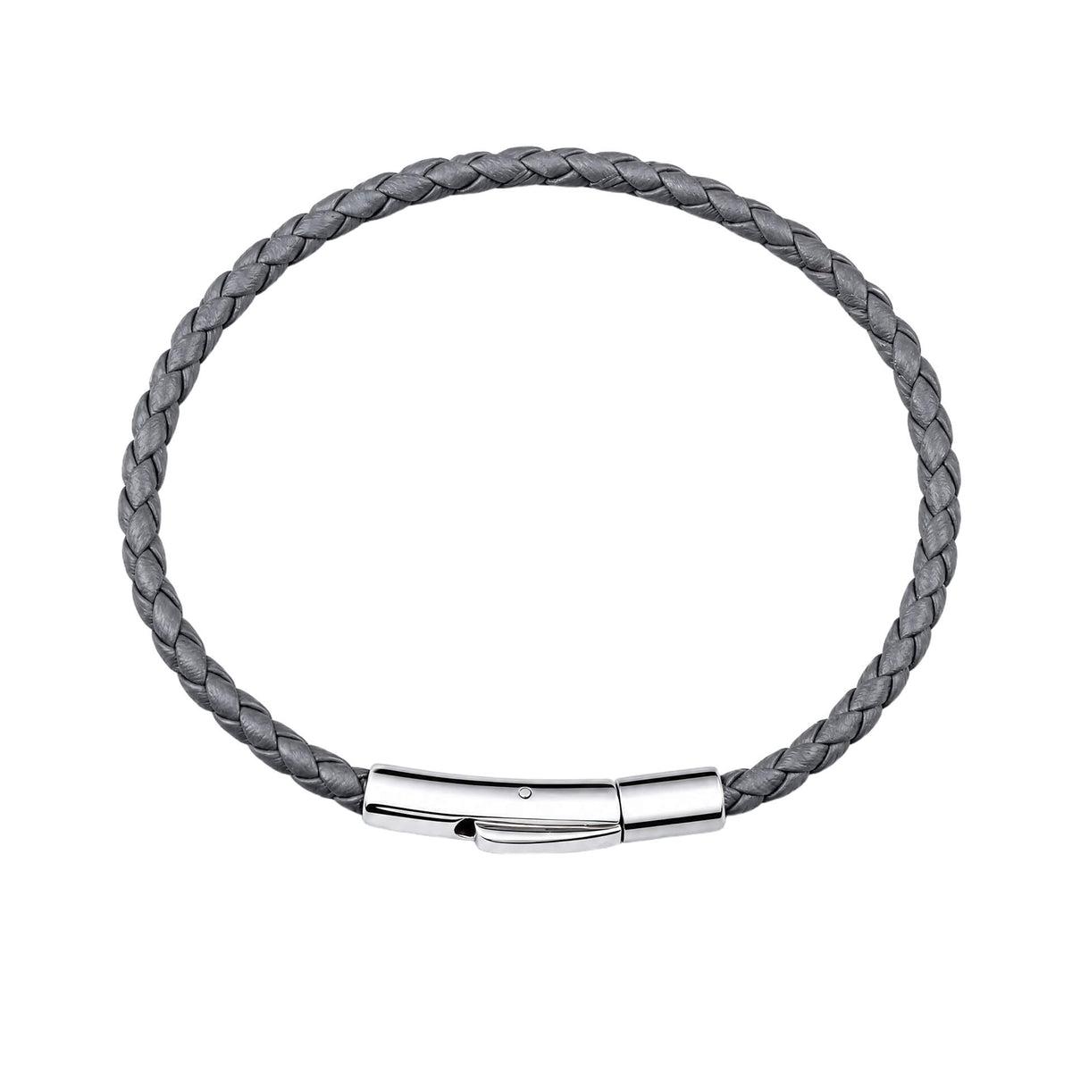 Plain Woven Leather Bracelet