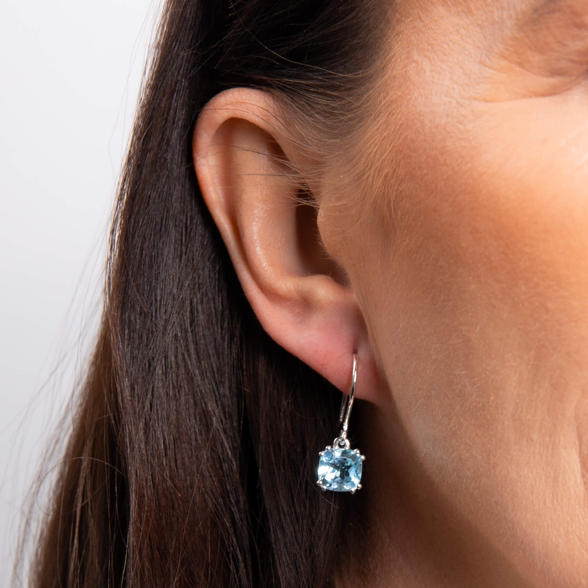 Cushion Drop Earrings