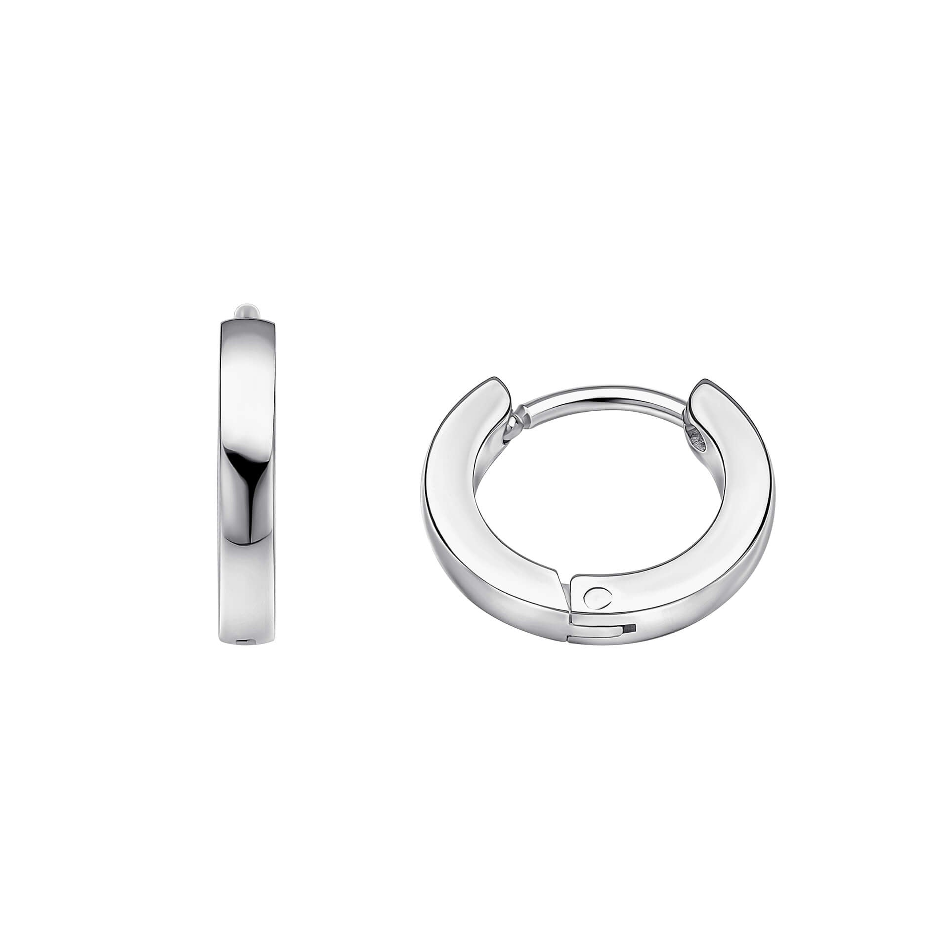 Smaller Fit Stainless Steel Hoop Earrings