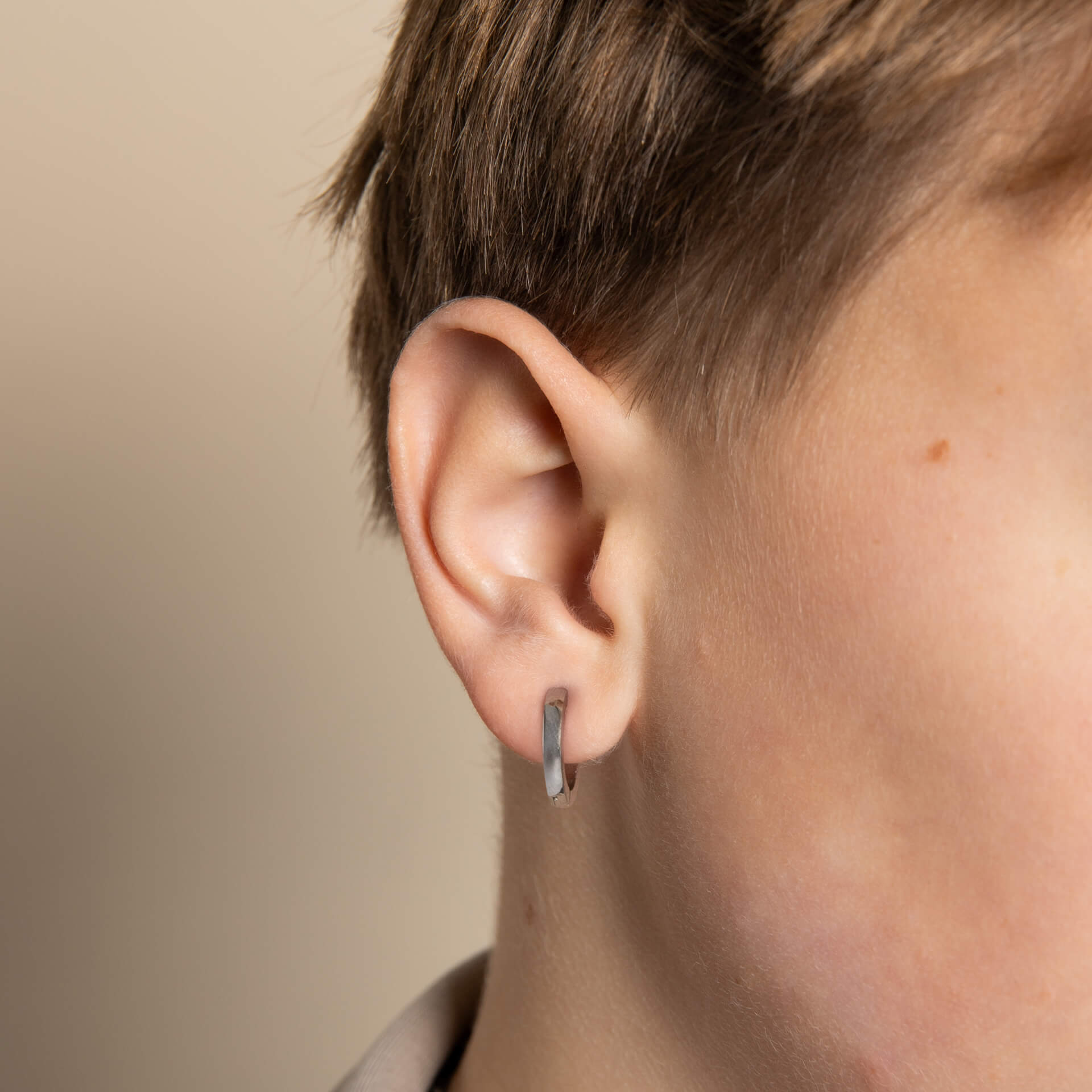 Smaller Fit Stainless Steel Hoop Earrings