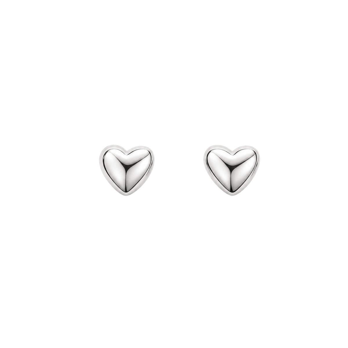 Small Heart Stud Earrings