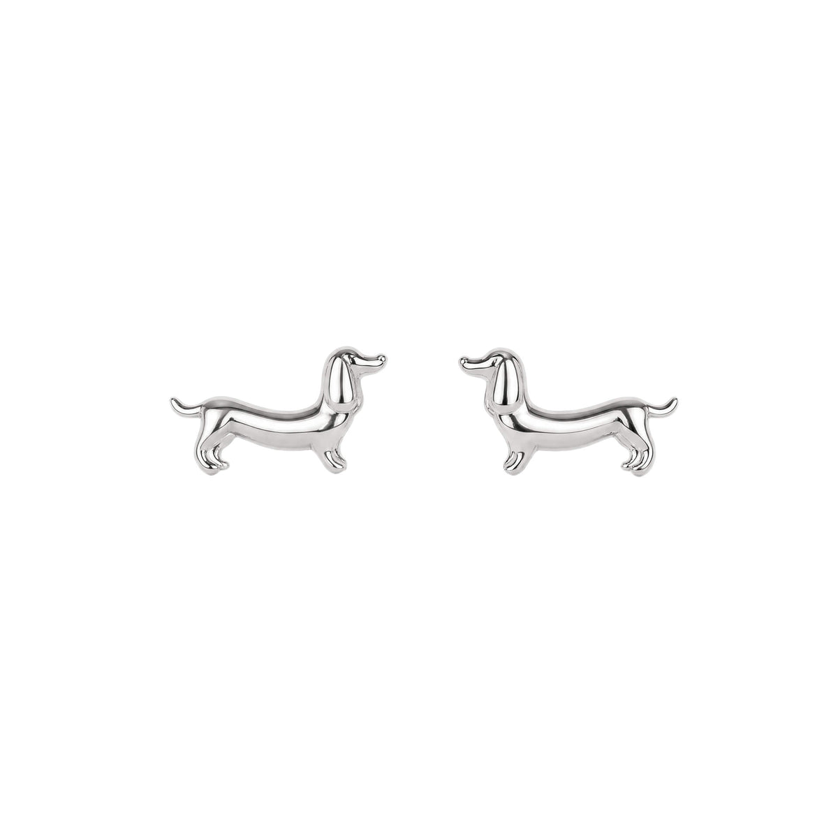 Sausage Dog Stud Earrings