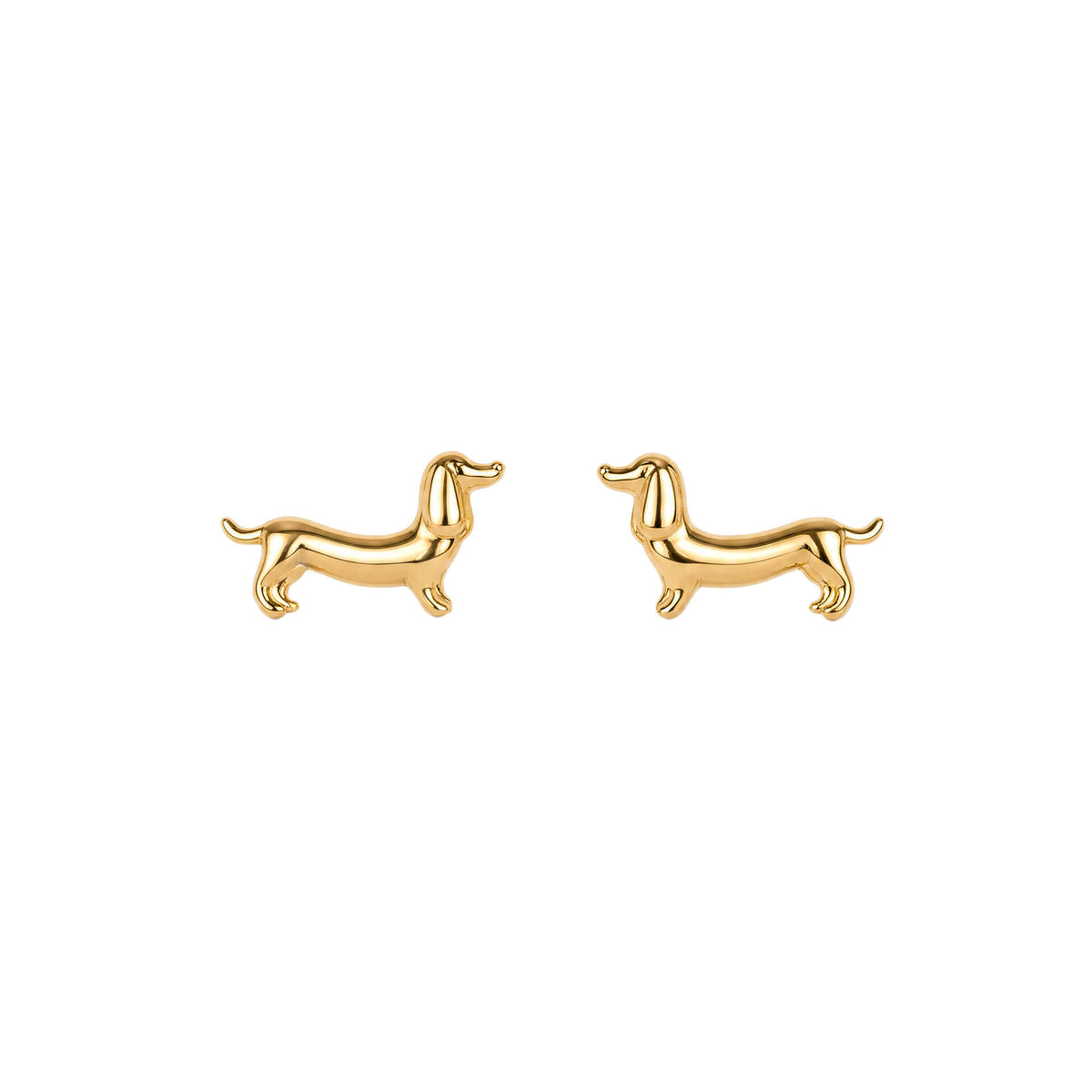 Sausage Dog Stud Earrings