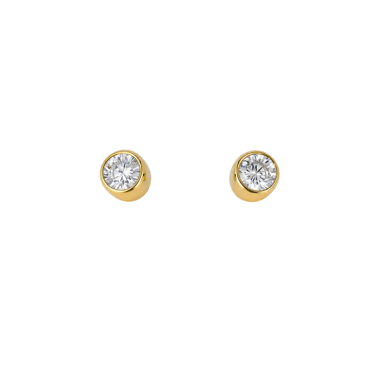 Cubic Zirconia Stud Earrings
