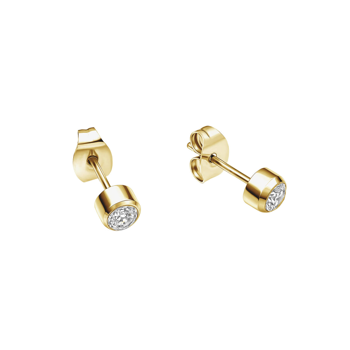 Cubic Zirconia Stud Earrings