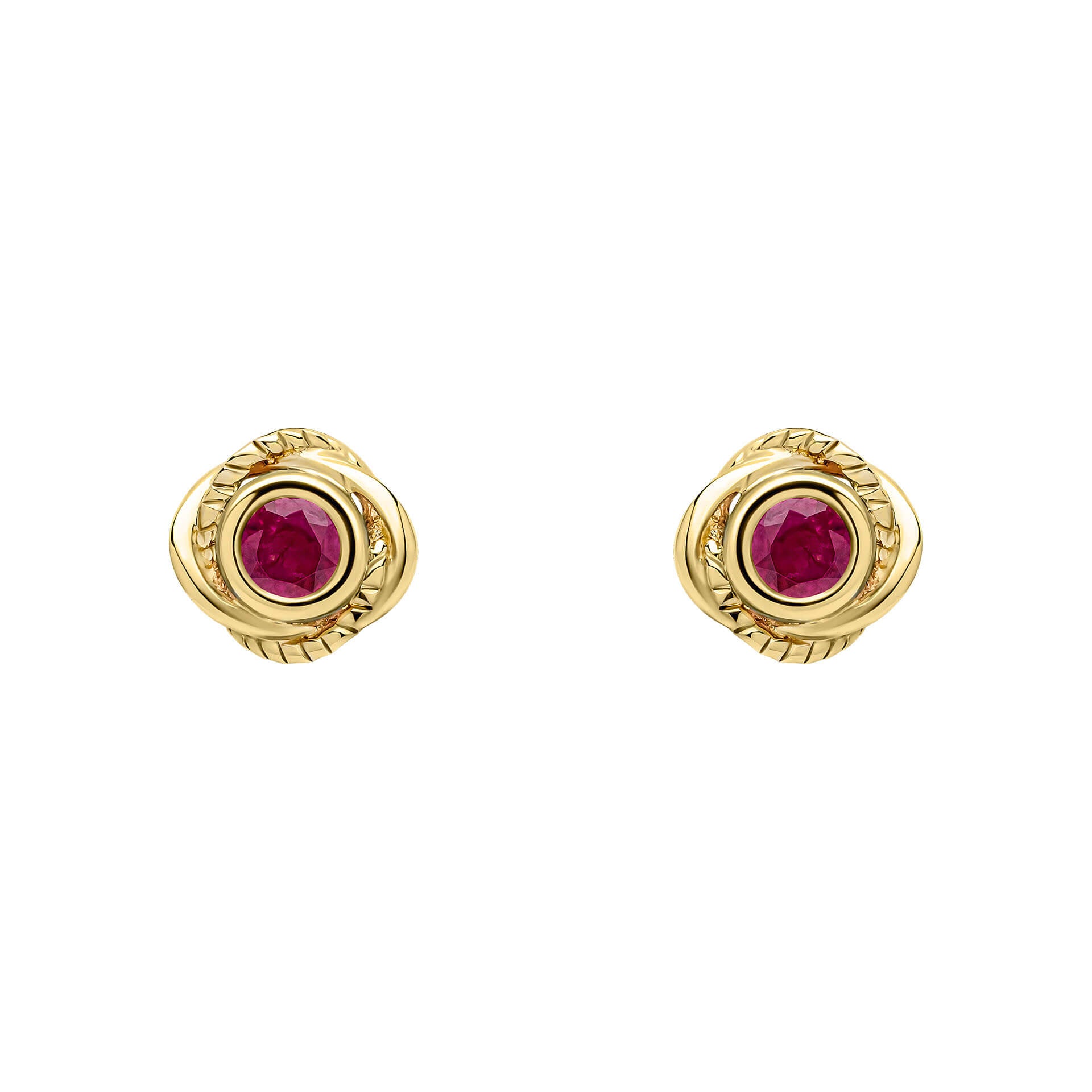 Fura Ruby Stud Earrings