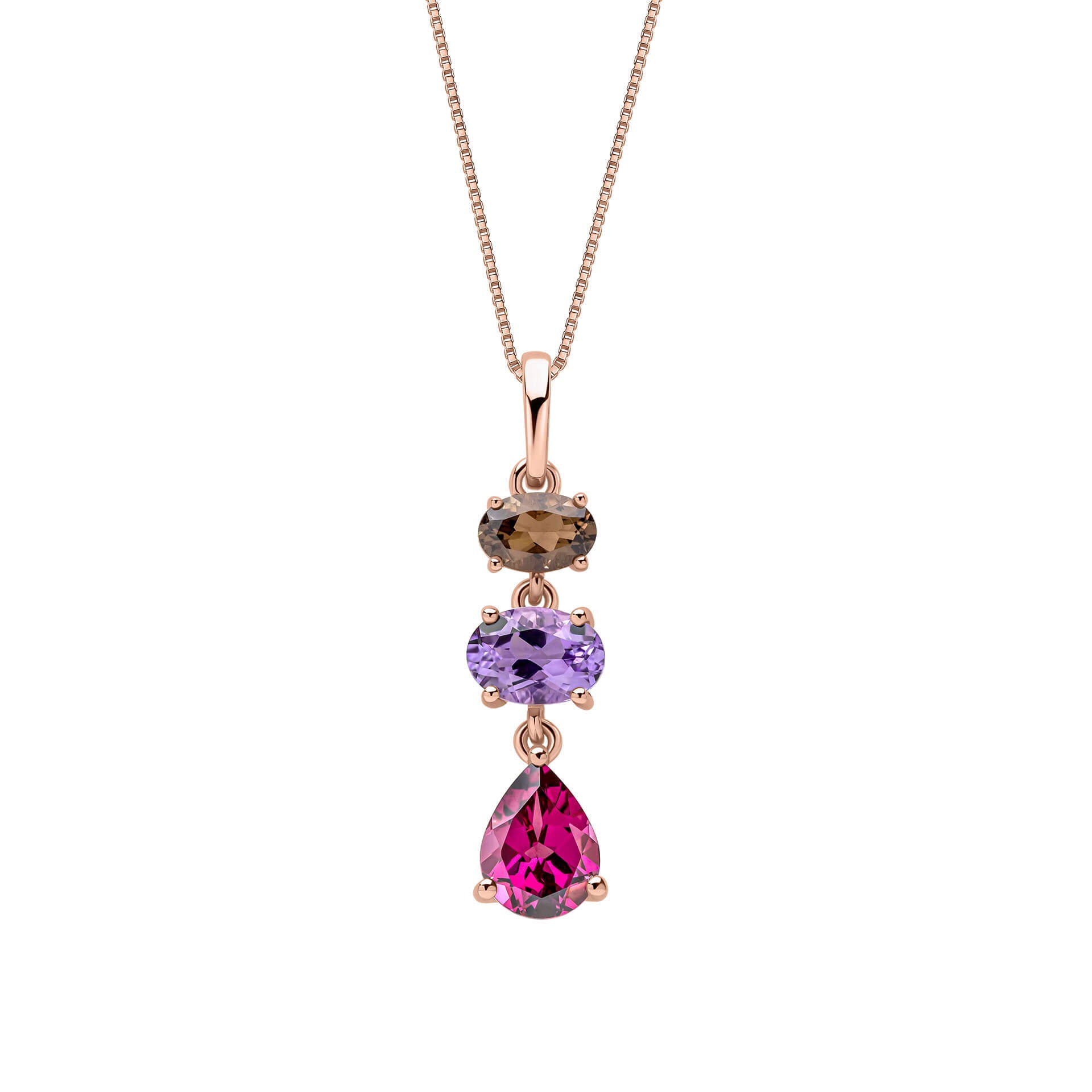 Semi-Precious Drop Pendant