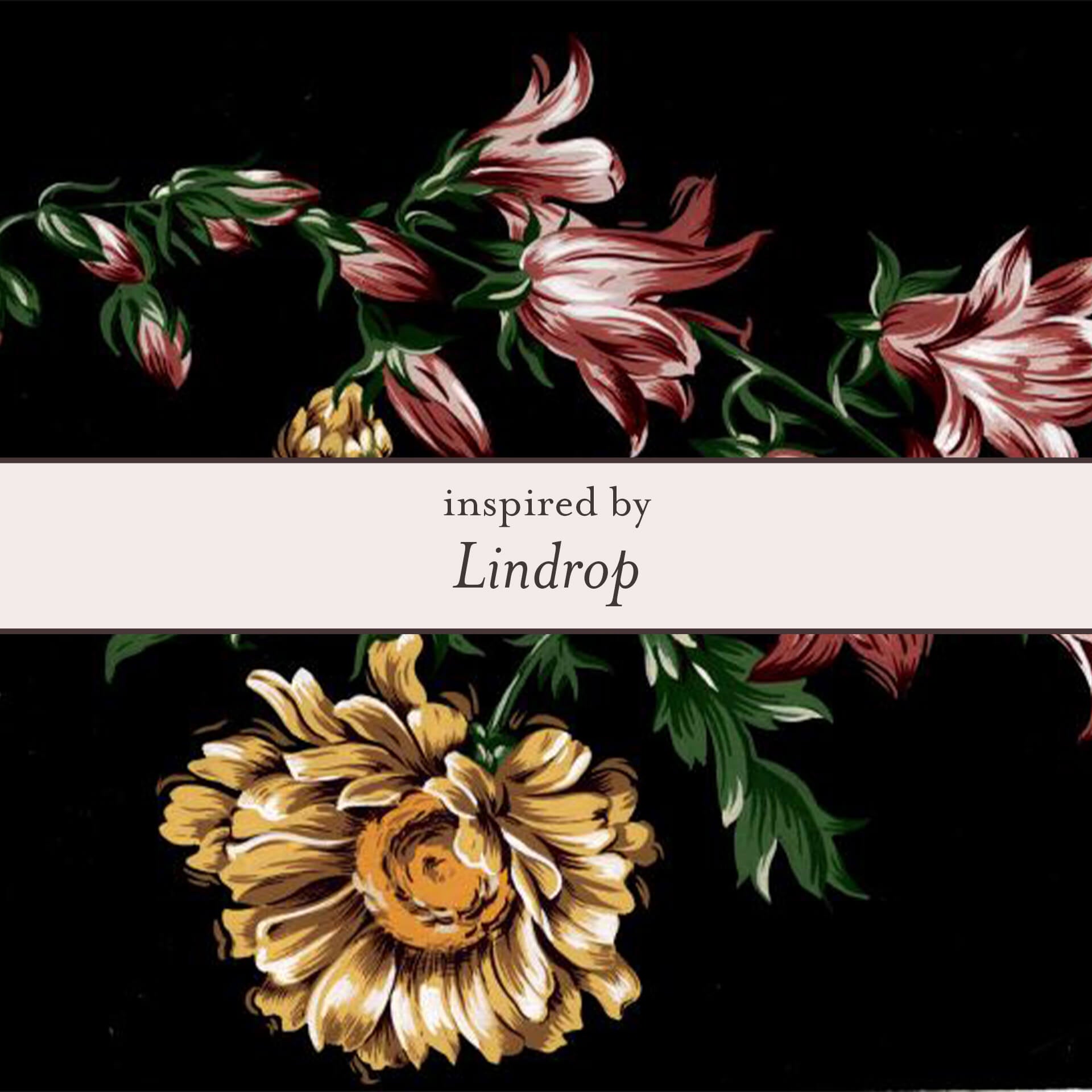 Lindrop Flower Bud Hook Earrings