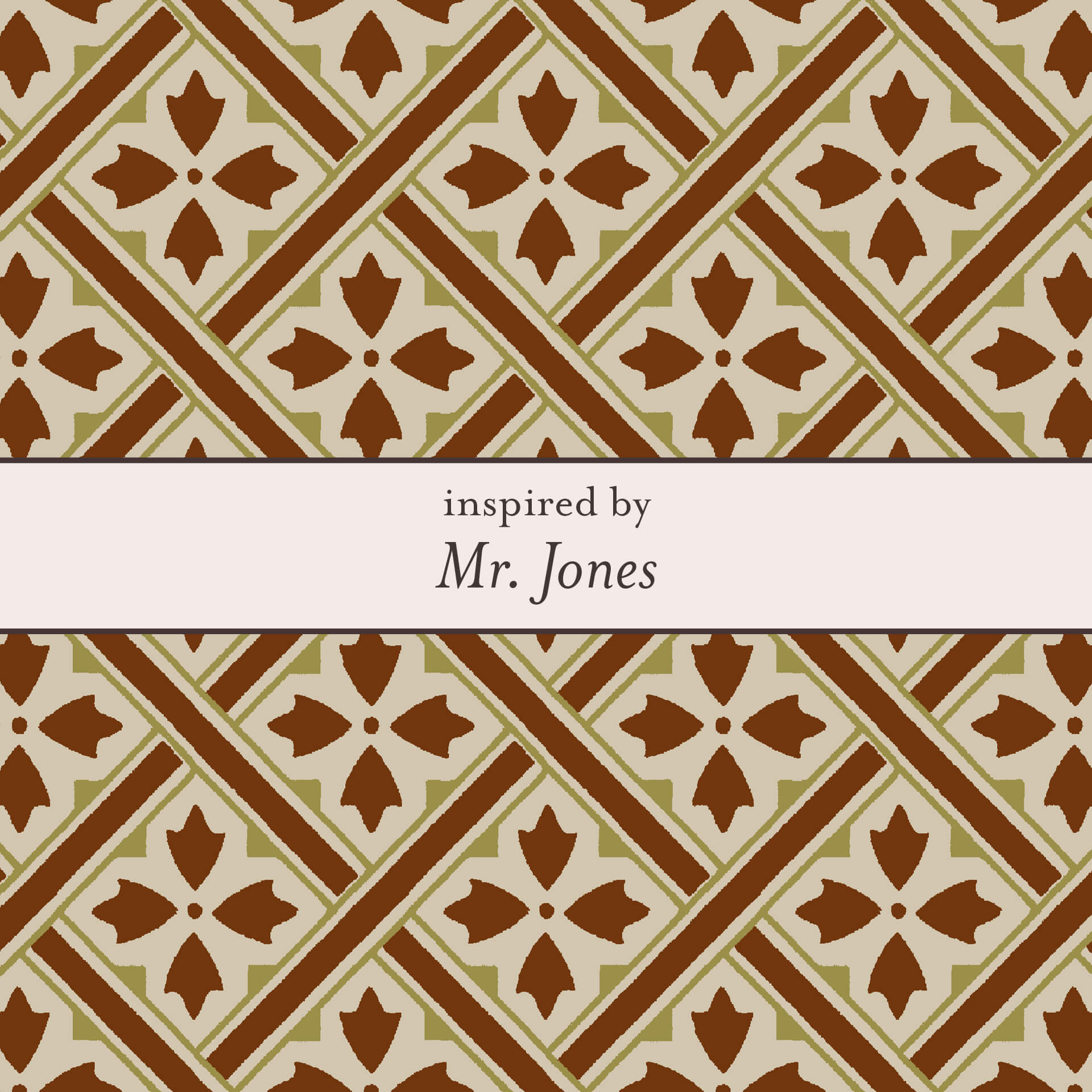 Mr Jones Mother of Pearl Inlay Stud Earrings