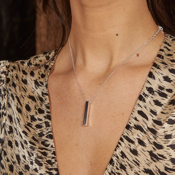 Vertical Bar Necklace