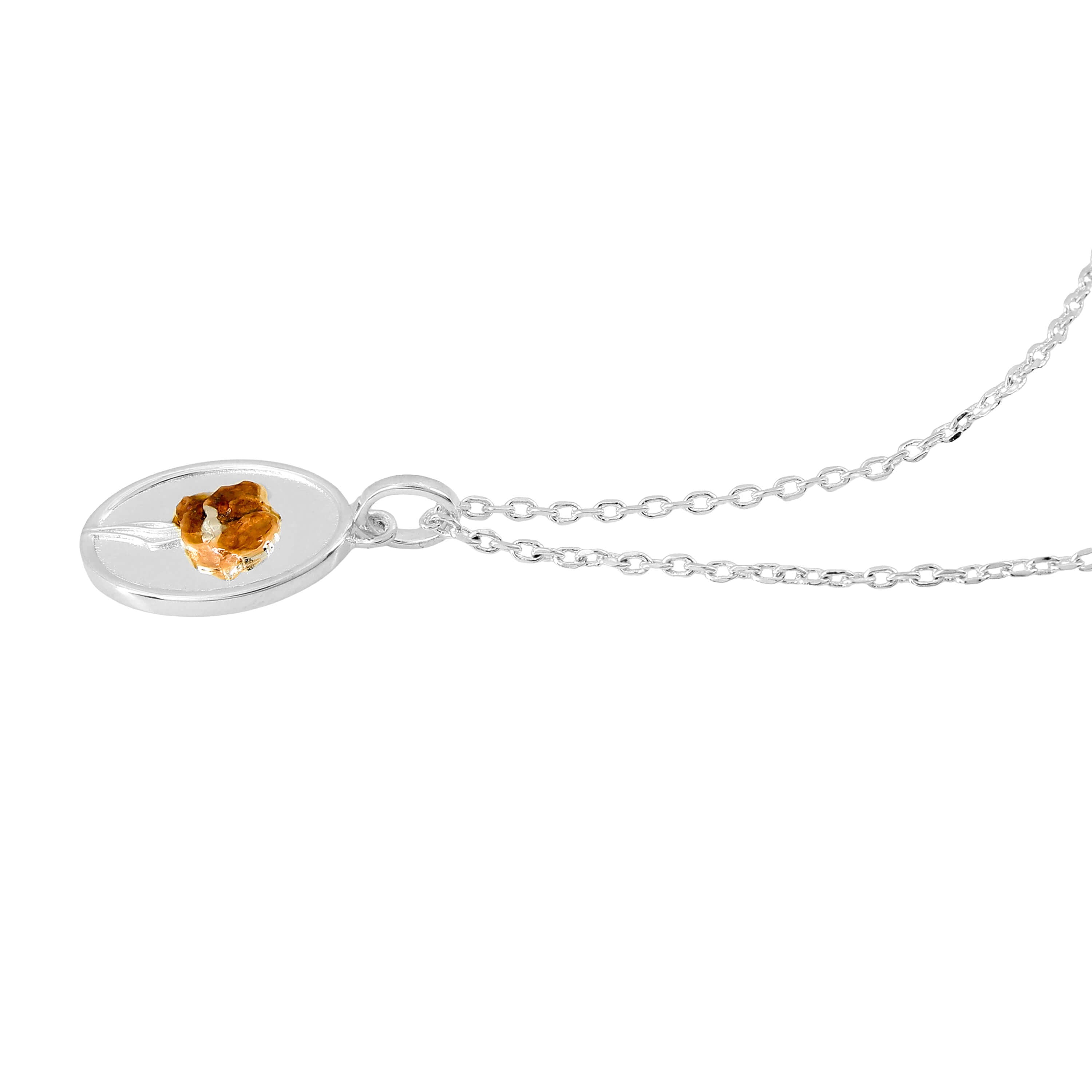 Poppy Meadow Single Flower Necklace