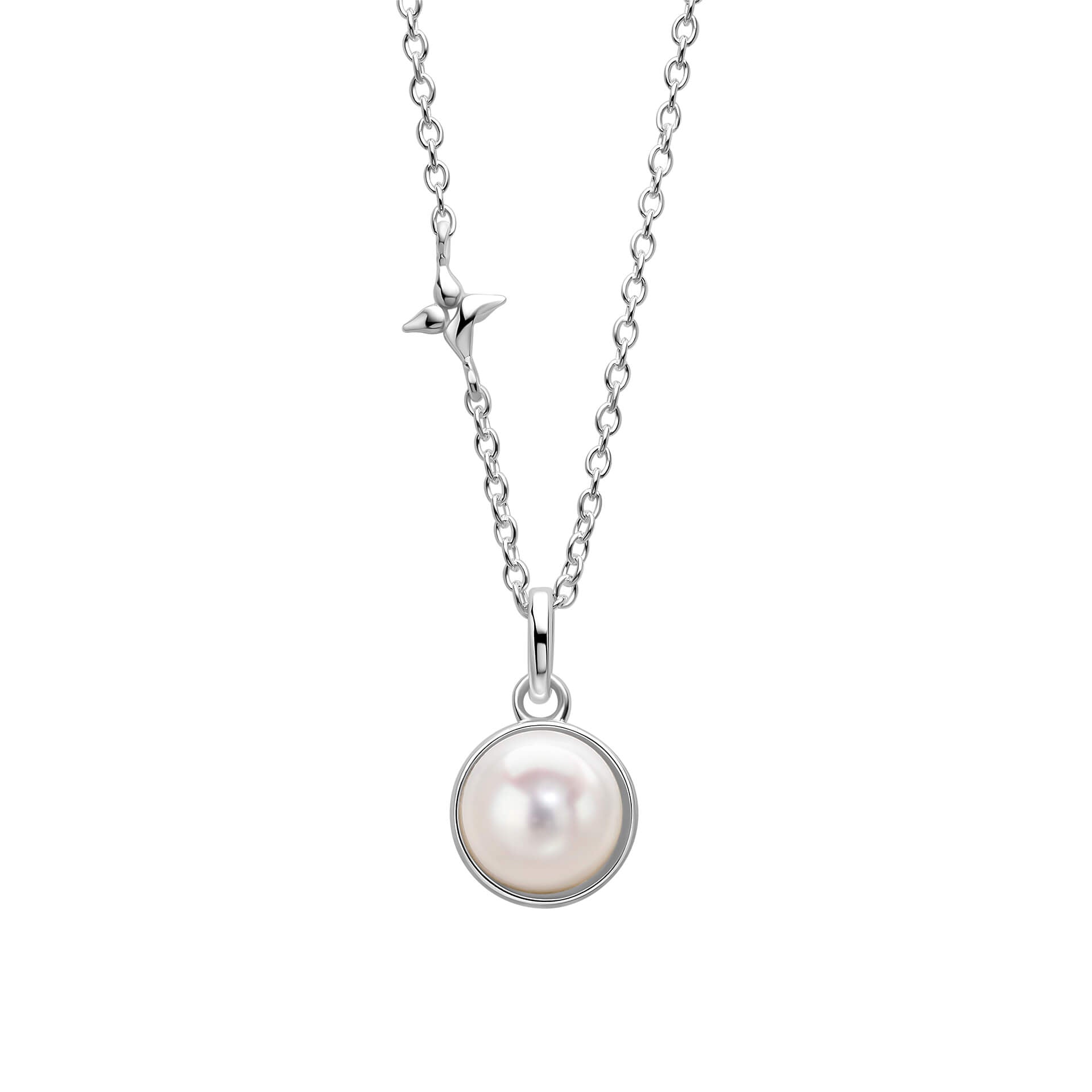 Hartley Check Mabe Pearl Necklace