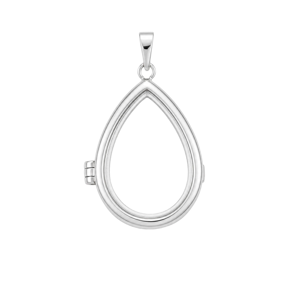 Glass Teardrop Locket