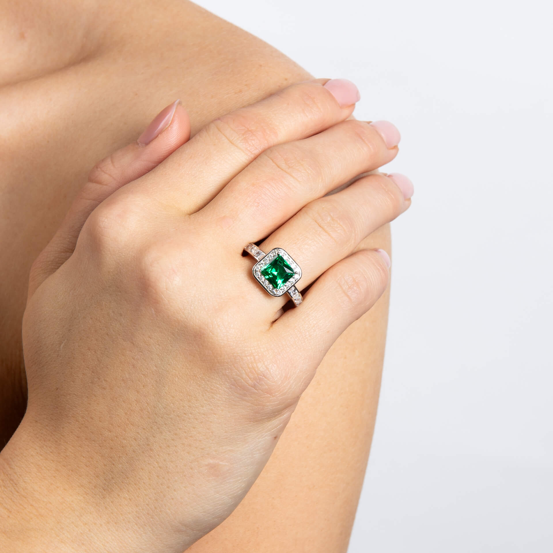 Art Deco Style Pave Ring