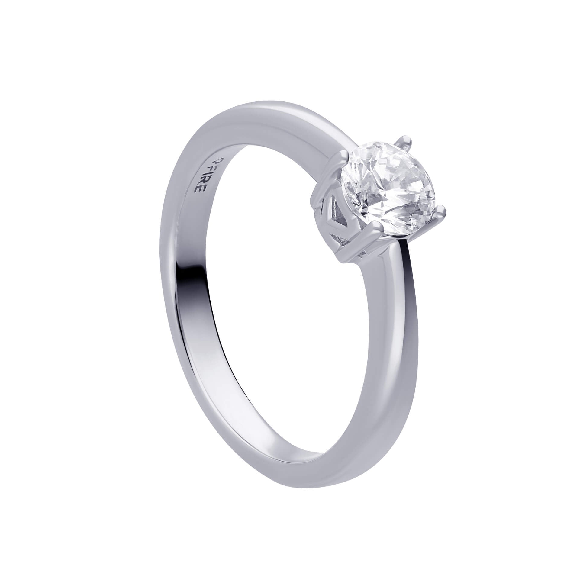 Four Claw Carat Ring