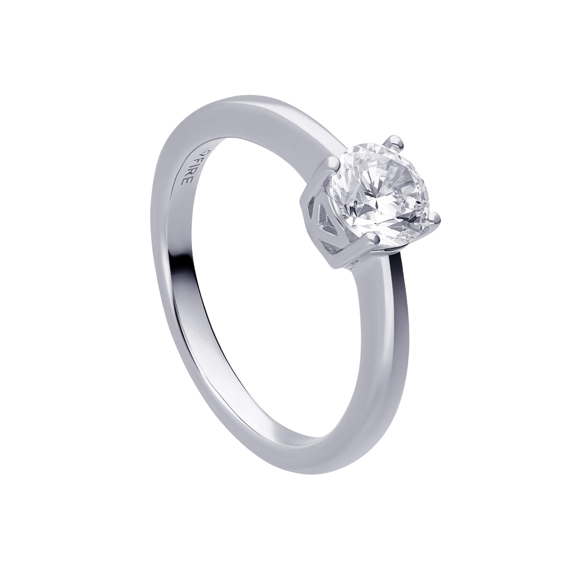 Four Claw Carat Ring