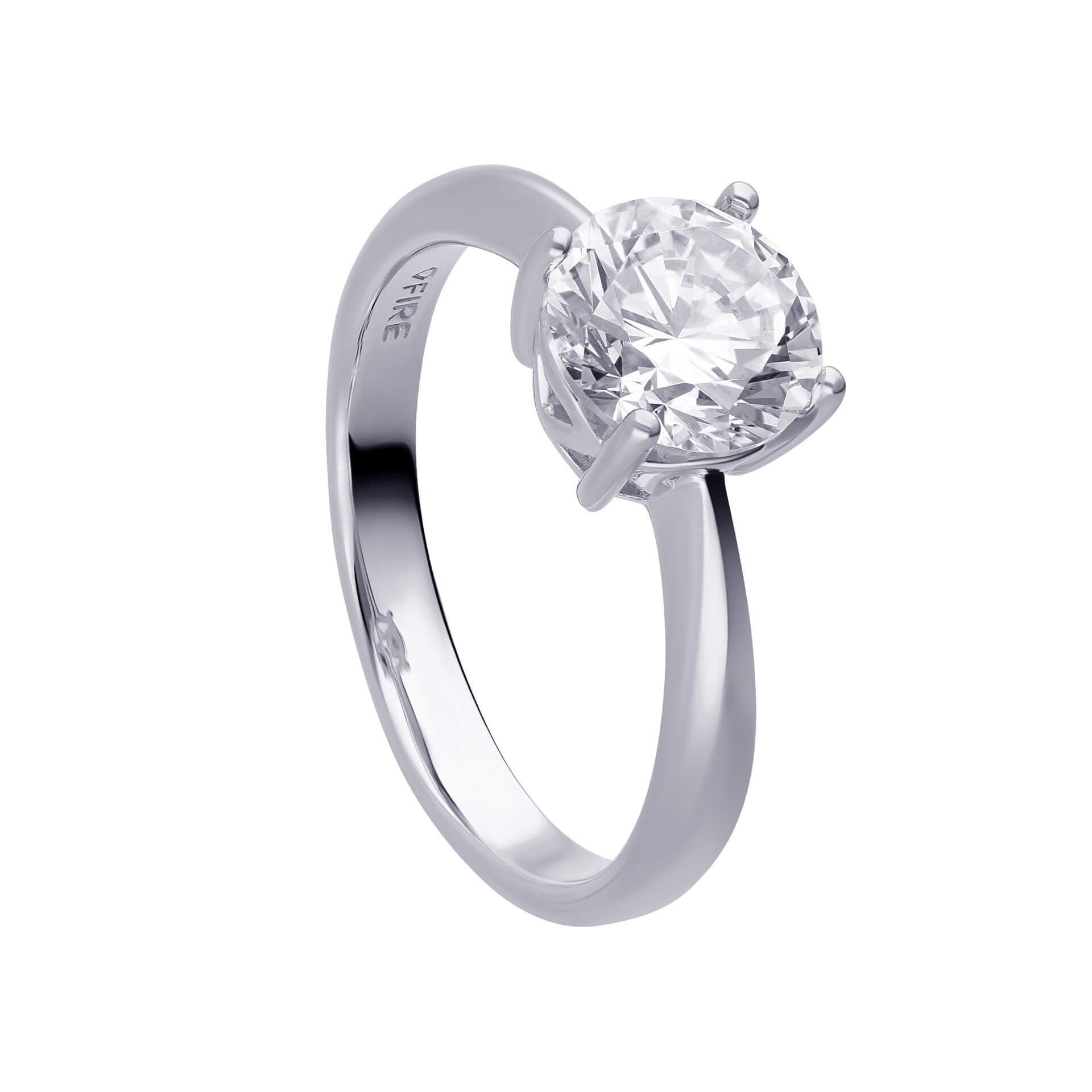 Four Claw Carat Ring